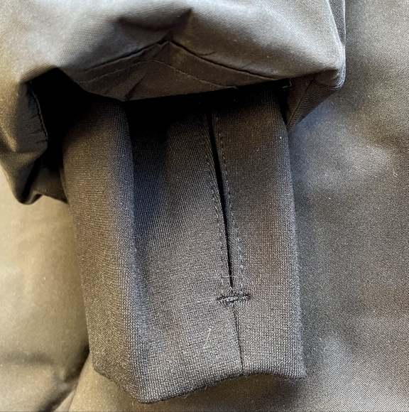 Michael Kors Black Fur Hood Winter Coat MK Jacket Plus Size 1X NEW - Picture 7 of 10